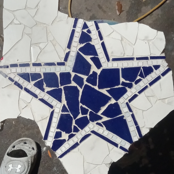 Dallas Cowboys Mosaic - Picture 1 of 3